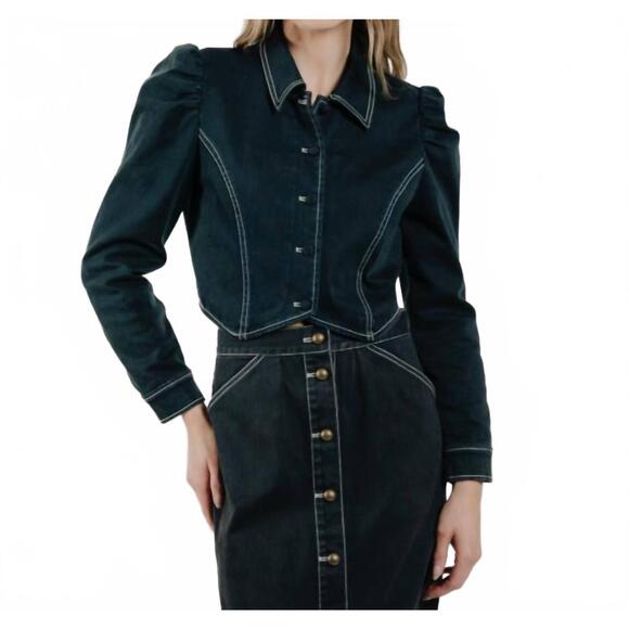 LOVE THE LABEL Jackets & Blazers - NEW LOVE THE LABEL aurore jacket in pagent blue